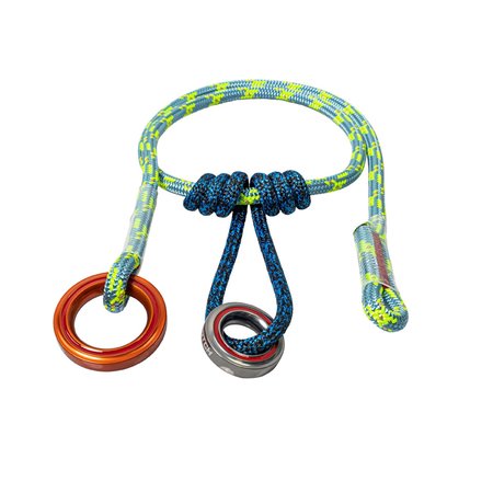 NOTCH Rope Logic Adjustable Friction Saver with Wear Safe Aluminum Rings 64103